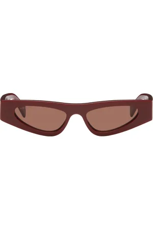 Gucci Burgundy Cat-Eye Sunglasses