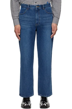 Ader Error Blue Sig; TRS Tag 01 Jeans