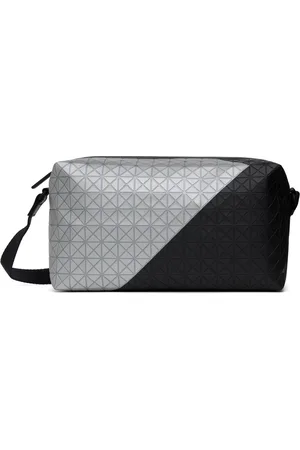 Issey Miyake Black & Gray Saddle Bag