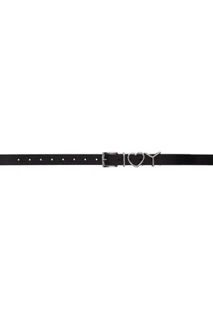 Y / PROJECT Black Y Heart Belt