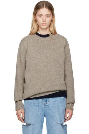 Maison Margiela Beige Shetland Wool Sweater