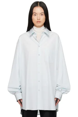 Maison Margiela Blue Oversized Shirt