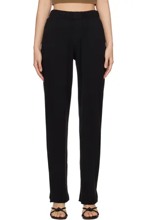 ÉTERNE Black Thermal Lounge Pants