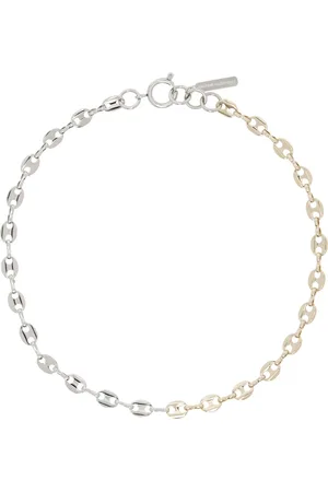 Justine Clenquet Silver & Gold Joy Choker