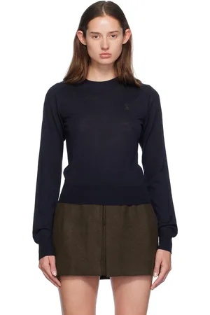 Ami Navy Ami de Cœur Sweater