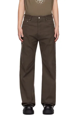 Rick Owens Brown Porterville Geth Jeans