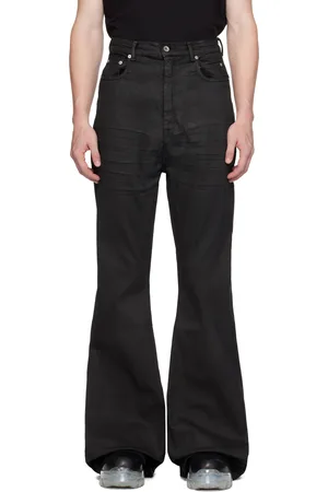 Rick Owens Black Porterville Bolan Bootcut Jeans