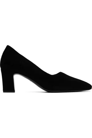 The Row Black Marta Pumps