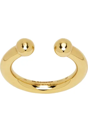 Jil Sander Gold Open Band Ring