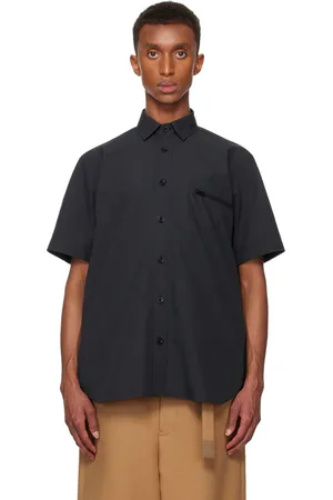 SACAI Black Ripstop Shirt