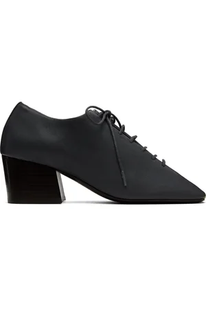 LEMAIRE Gray Classic Derby Heels