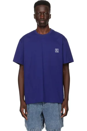 WOOYOUNGMI Navy Printed T-Shirt