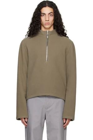 RIER Taupe Fleece City Sweater