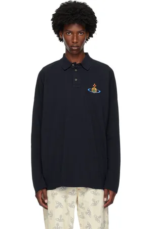 Vivienne Westwood Navy Oversized Polo