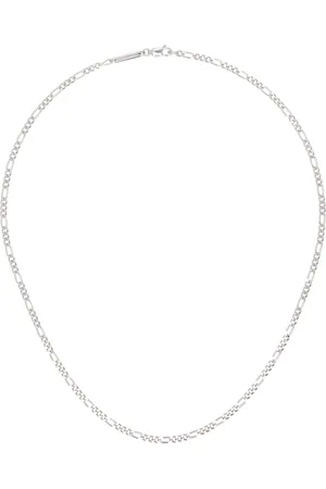 TOM WOOD Silver Bo Chain Slim Necklace