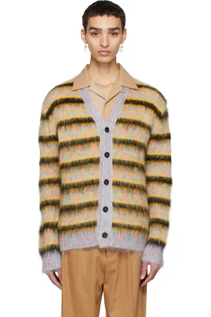 Marni Multicolor Striped Cardigan