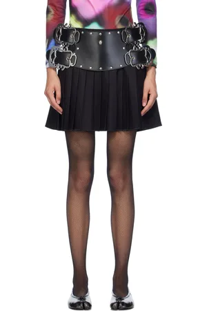 Chopova Lowena Black Marshal Miniskirt