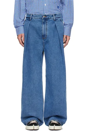 Ader Error Blue TRS Tag Jeans