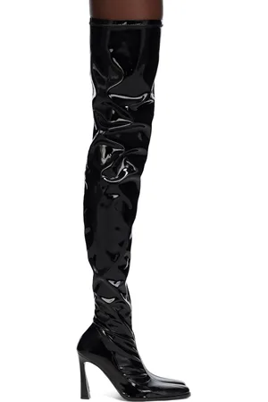 MAGDA BUTRYM Black Retro Tall Boots