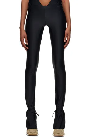 KNWLS Black Perse Trousers