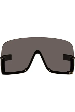 Gucci Black Shield Sunglasses