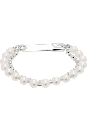 númbering Silver & White #9909 Bracelet