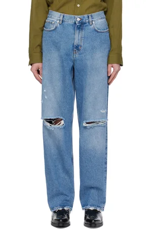 Séfr Blue Wide Cut Jeans