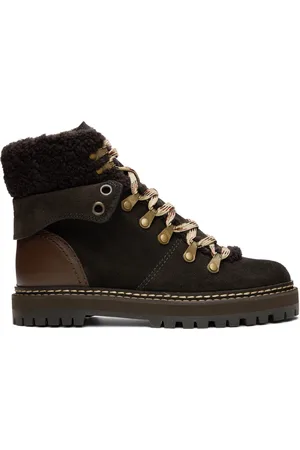 See by Chloé Black Eileen Boots
