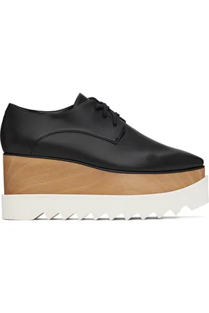 Stella McCartney Black Elyse Oxfords