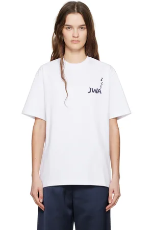 J.W.Anderson White JWA Back Print T-shirt