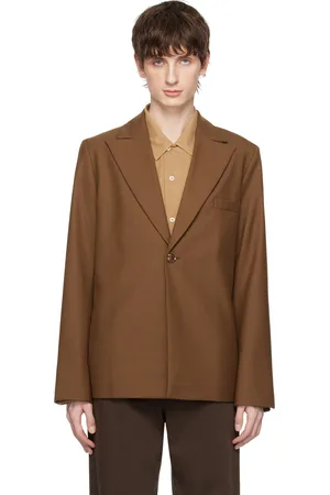 Séfr Brown Power Blazer
