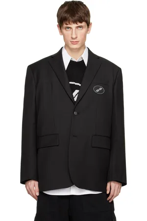We11 Done Black Oversized Blazer