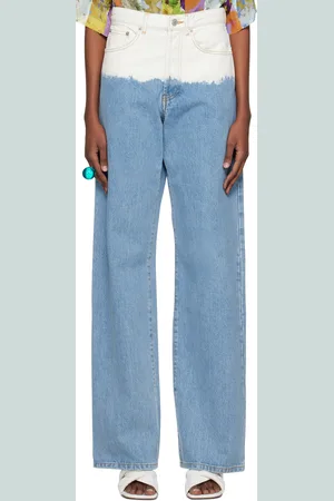 DRIES VAN NOTEN SSENSE Exclusive Blue Peyton Jeans