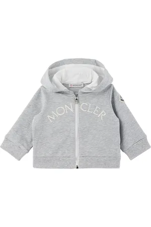 Moncler Baby Gray Zip Hoodie
