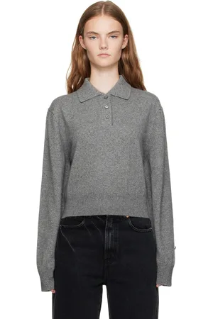 Recto Gray Ophelia Shimmer Polo