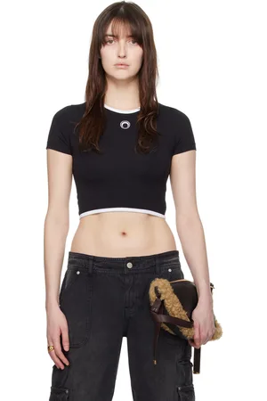 Marine Serre SSENSE Exclusive Black T-Shirt