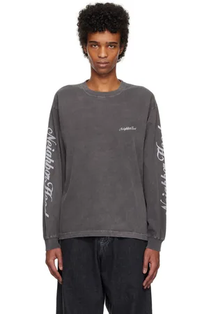 NEIGHBORHOOD Gray NH LS-12 T-shirt