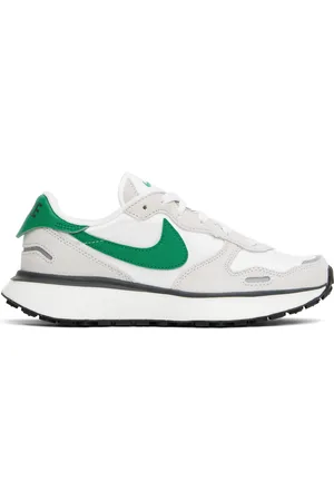 Nike White & Gray Phoenix Waffle Sneakers