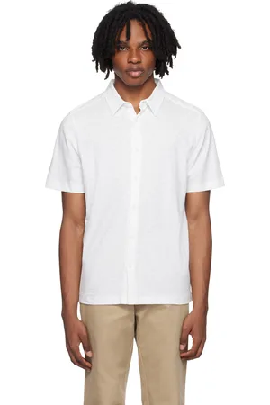THEORY White Noran Shirt