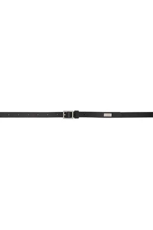 Maison Margiela Black Numeric Buckle Belt