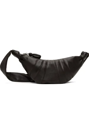 LEMAIRE Brown Small Croissant Bag