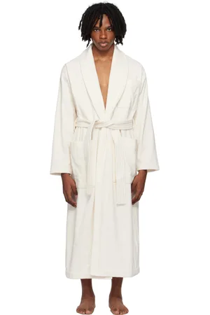 Tekla Off-White Classic Bathrobe
