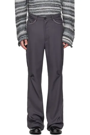 Kiko Kostadinov Gray Ohne K-Dart Trousers