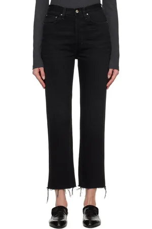 Totême Black Classic Cut Jeans