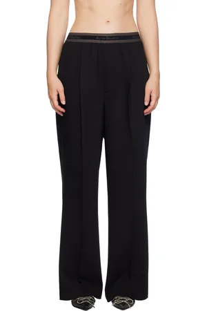 Acne Studios Black Pleated Trousers