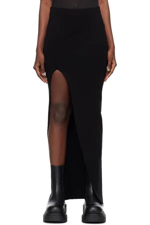 Rick Owens Black Theresa Maxi Skirt