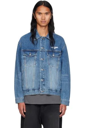 We11 Done Blue 1506 Trucker Denim Jacket