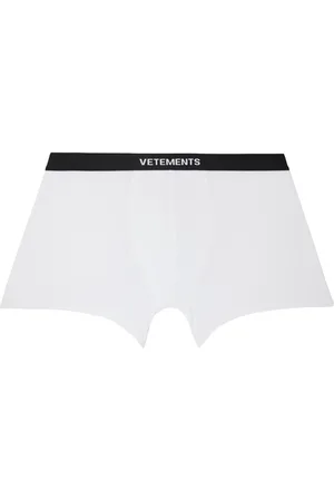 Vetements White Logo Boxers