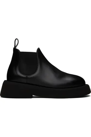MARSÈLL Black Gomme Gommellone Chelsea Boots