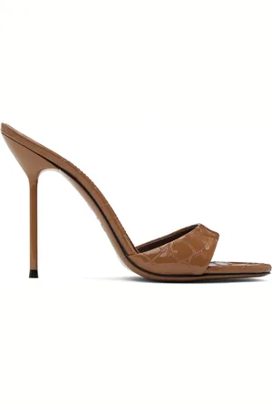 PARIS TEXAS Brown Lidia Heeled Sandals